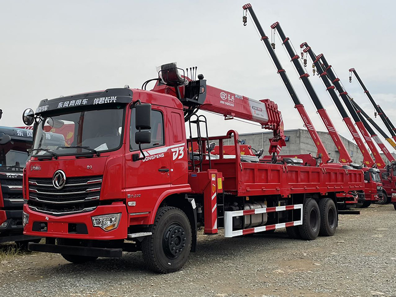 東風(fēng)D3后八輪徐工12噸隨車(chē)吊
